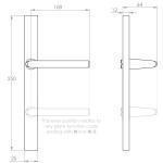 Catalina on Euro narrow stile plates 60 series