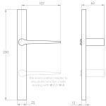 Gabriella on Euro narrow stile plates 60 series