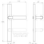 Lanex on Euro narrow stile plates 60 series