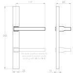 Zola on Euro narrow stile plates 60 series