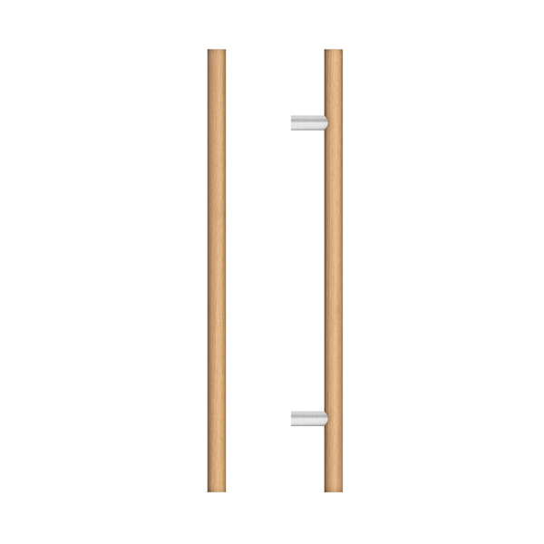 Timber Vic. Ash pull handle 25mm