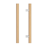 Timber Vic. Ash pull handle 40mm