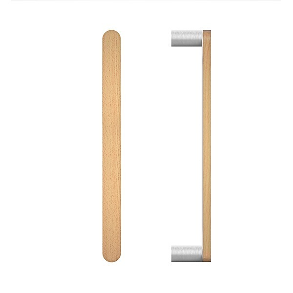 Monte Timber Club pull handle 25x12 section