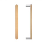 Monte Timber Club pull handle 25x12 section