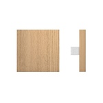 Monte Timber Square timber pull handle