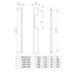 Neo Blade Pull 38 x 12mm with cut-out