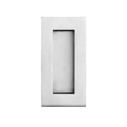 Rectangle flush pull 100mm