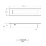 Heavy duty Edge Pull