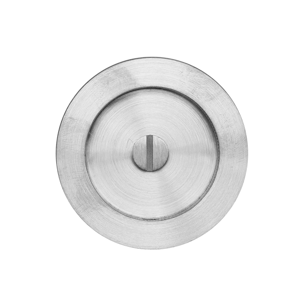 Round flush pull Ø65 with emergency release