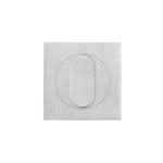 Oval turn snib on R50 rose