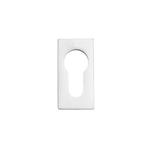 Euro. cylinder narrow stile escutcheon