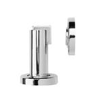 Magnetic door stop Ø50mm wall/floor mounted