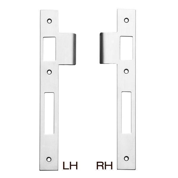 L60 Extended striker plate with curl 50mm