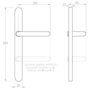 Daniela on Euro narrow stile plates 60 series