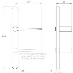 Gabriella on Euro narrow stile plates 60 series