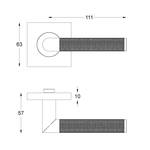 Kamen Kali on 63mm Square Rose