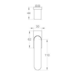 Club on rectangular window rose