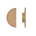 Monte Timber Semi-circle Niki dished timber pull handle