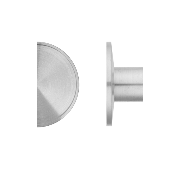 Semi-circle Niki dished cabinet knob