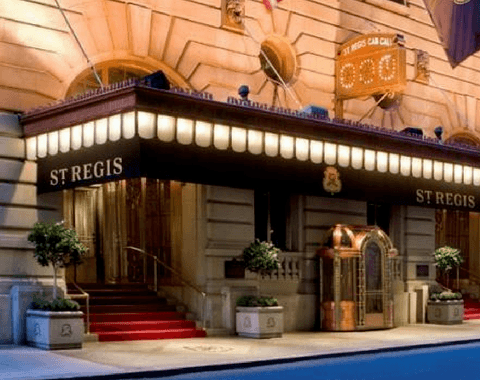 St Regis Hotel NYC
