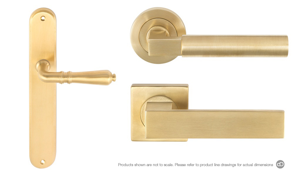 Satin Brass Unlacquered  (SBU)