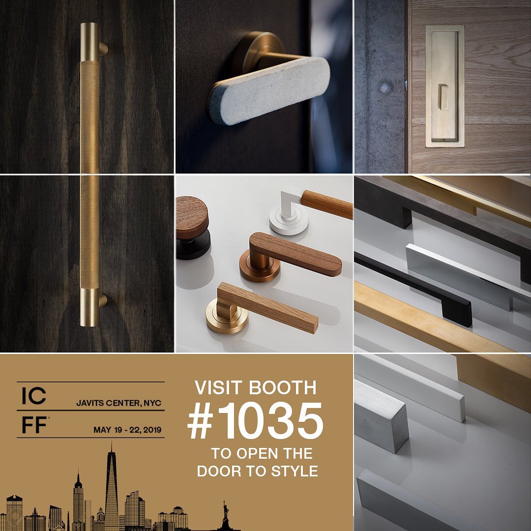 Designer Doorware Highlights Three New Hardware Collections at ICFF