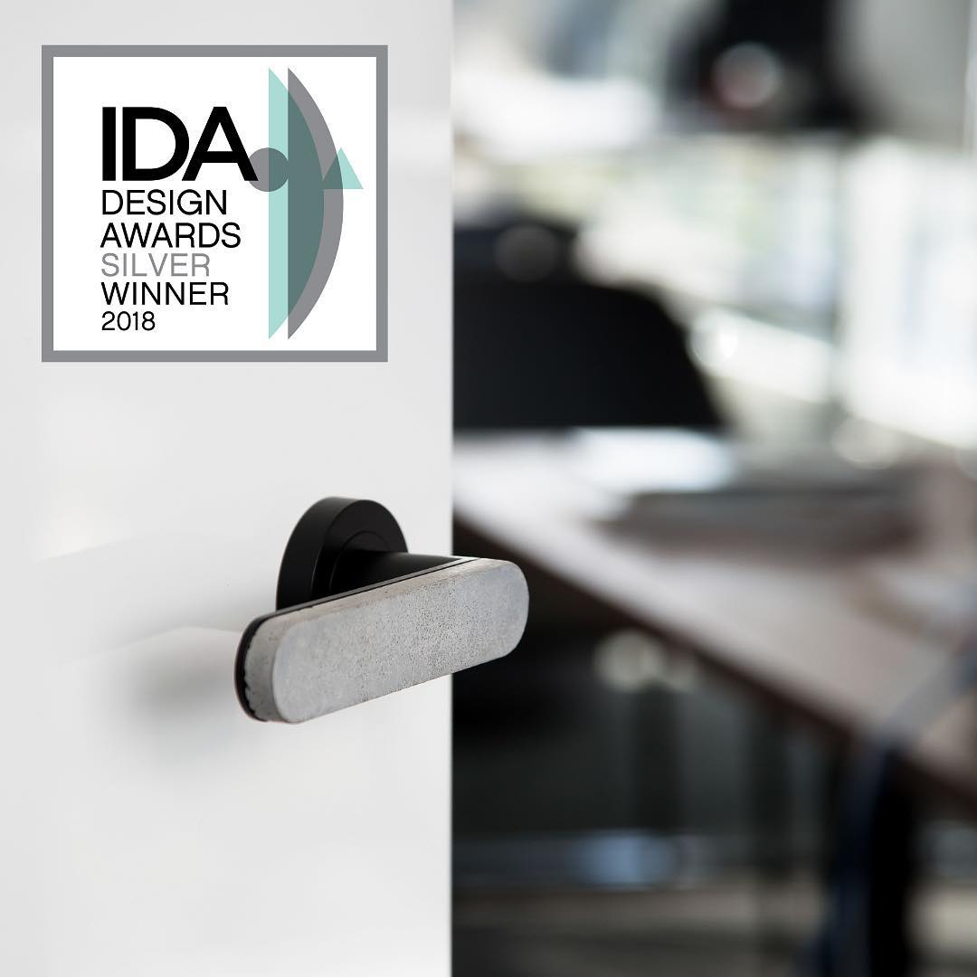 Designer Doorware Wins at International Design Awards for Bullet+Stone Collection